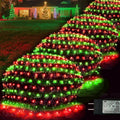 Christmas Net Lights Outdoor 360 LED 21ft x 5ft - Large Red & Green