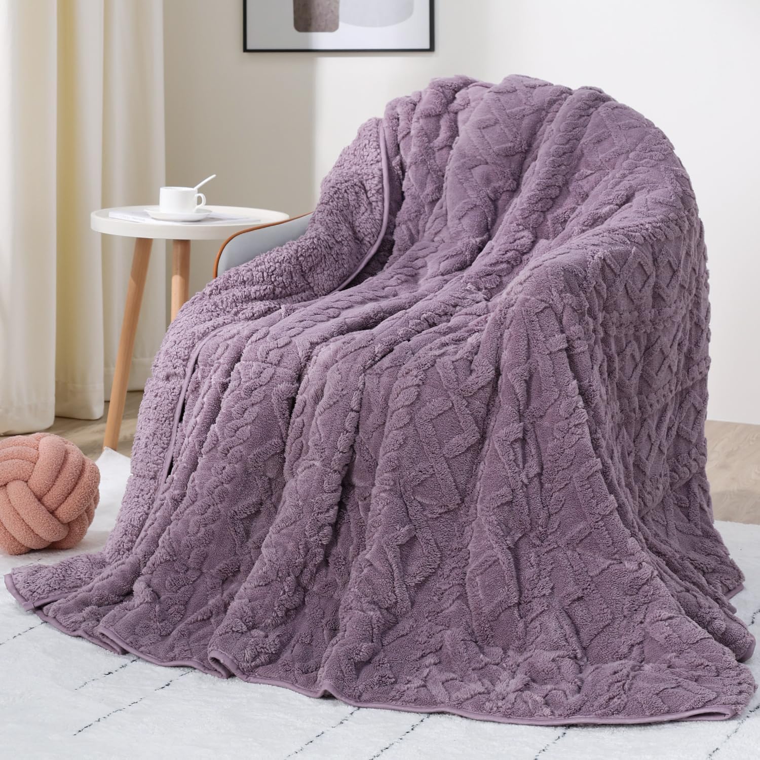 Drewin 15 lbs Weighted Blanket Queen Size for Cozy Comfort