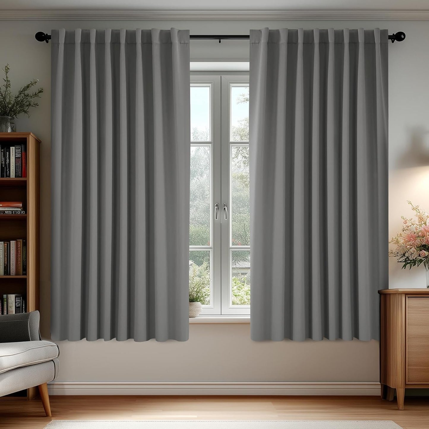 Deconovo Blackout Curtains for Bedroom and Living Room Use