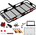 Mockins 60ftx20ftx6ft Folding Trailer Hitch Cargo Carrier - 500 lb