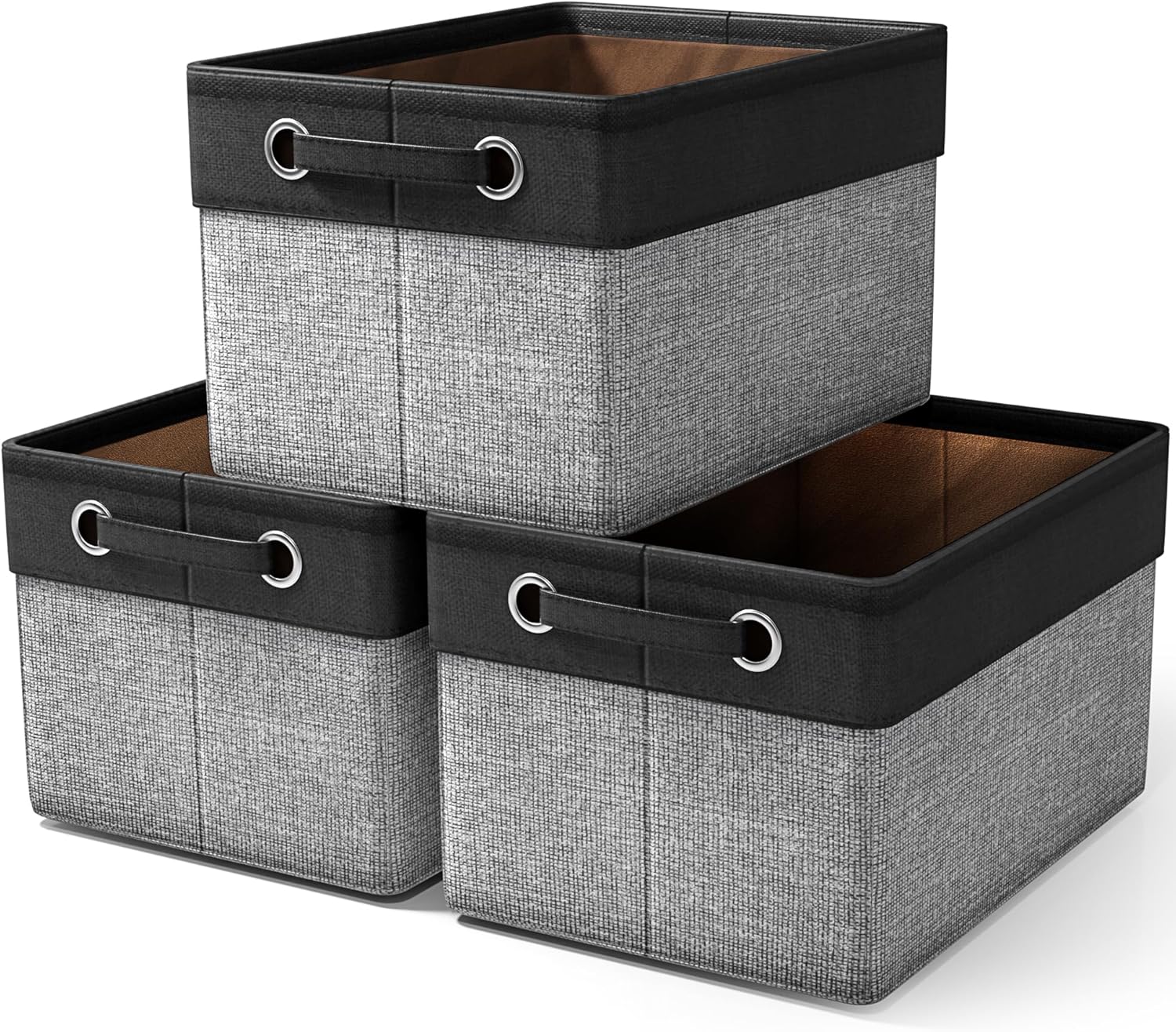Sturdy 15 Inch Fabric Storage Cubes for Home & Office Use