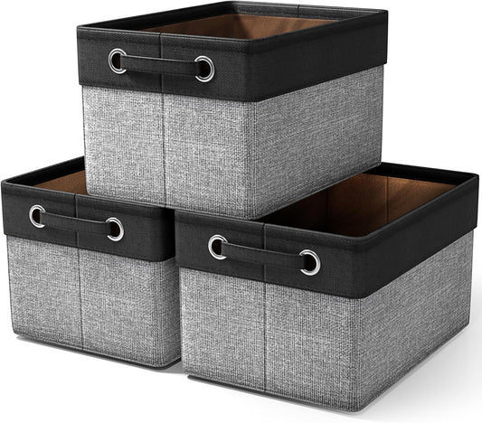 Sturdy 15 Inch Fabric Storage Cubes for Home & Office Use