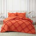 Bonlino King Comforter Set Soft Tufted Bedding - Lightweight Warmth