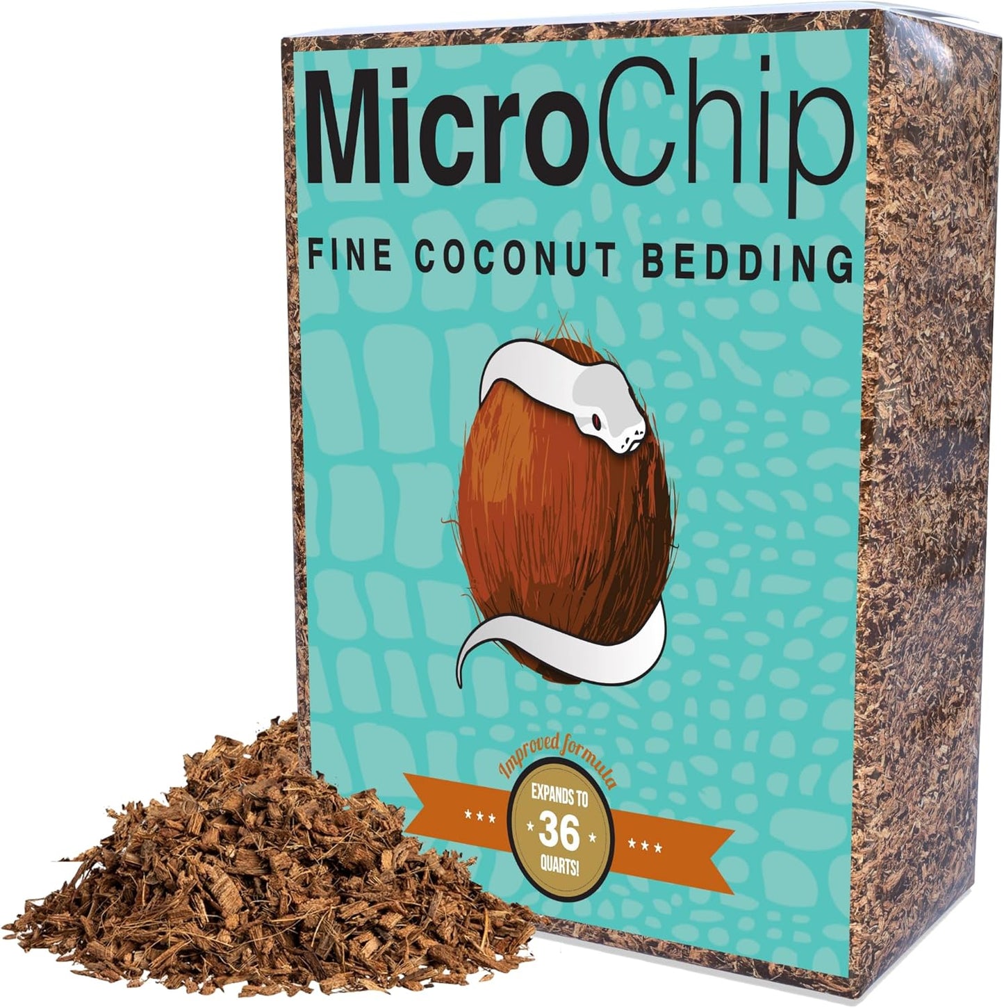 Microchip Coconut Substrate for Reptiles and Inverts Bedding