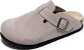 Clogs For Women Mules - Memory Foam Cork Footbed Comfort