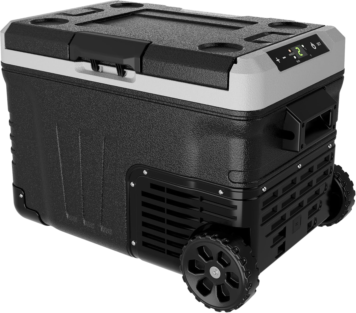 EKOJUCE 12V Portable Fridge: Chill Anywhere in Style!