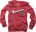 Girls V-Neck Hoodie Tee - Lightweight NCAA Spirit Top