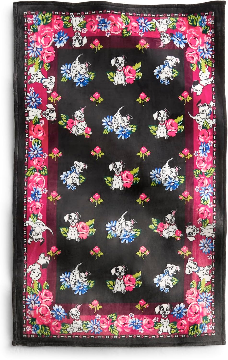 Vera Bradley Women's Disney Fleece Plush Throw Blanket for Comfort