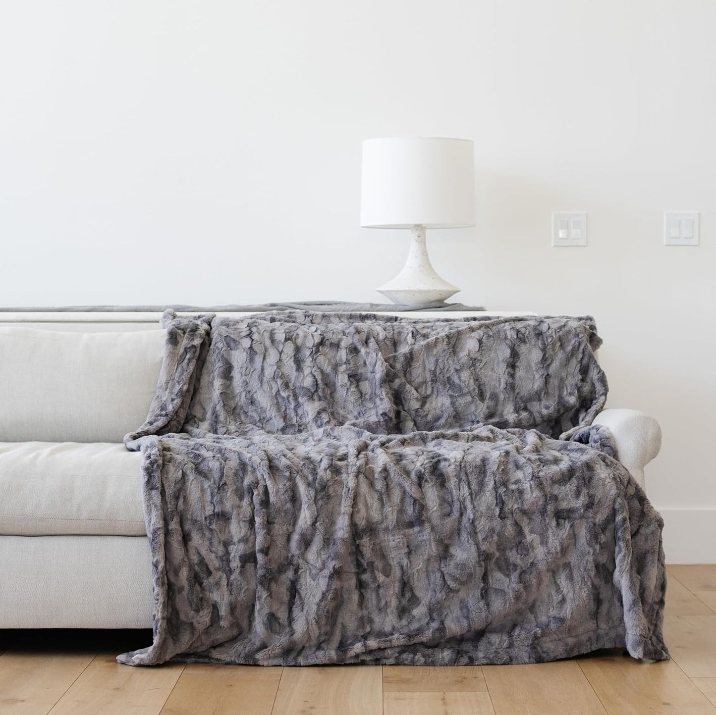 Oversized Throw Blanket for Living Room Decor - Softest Warmth