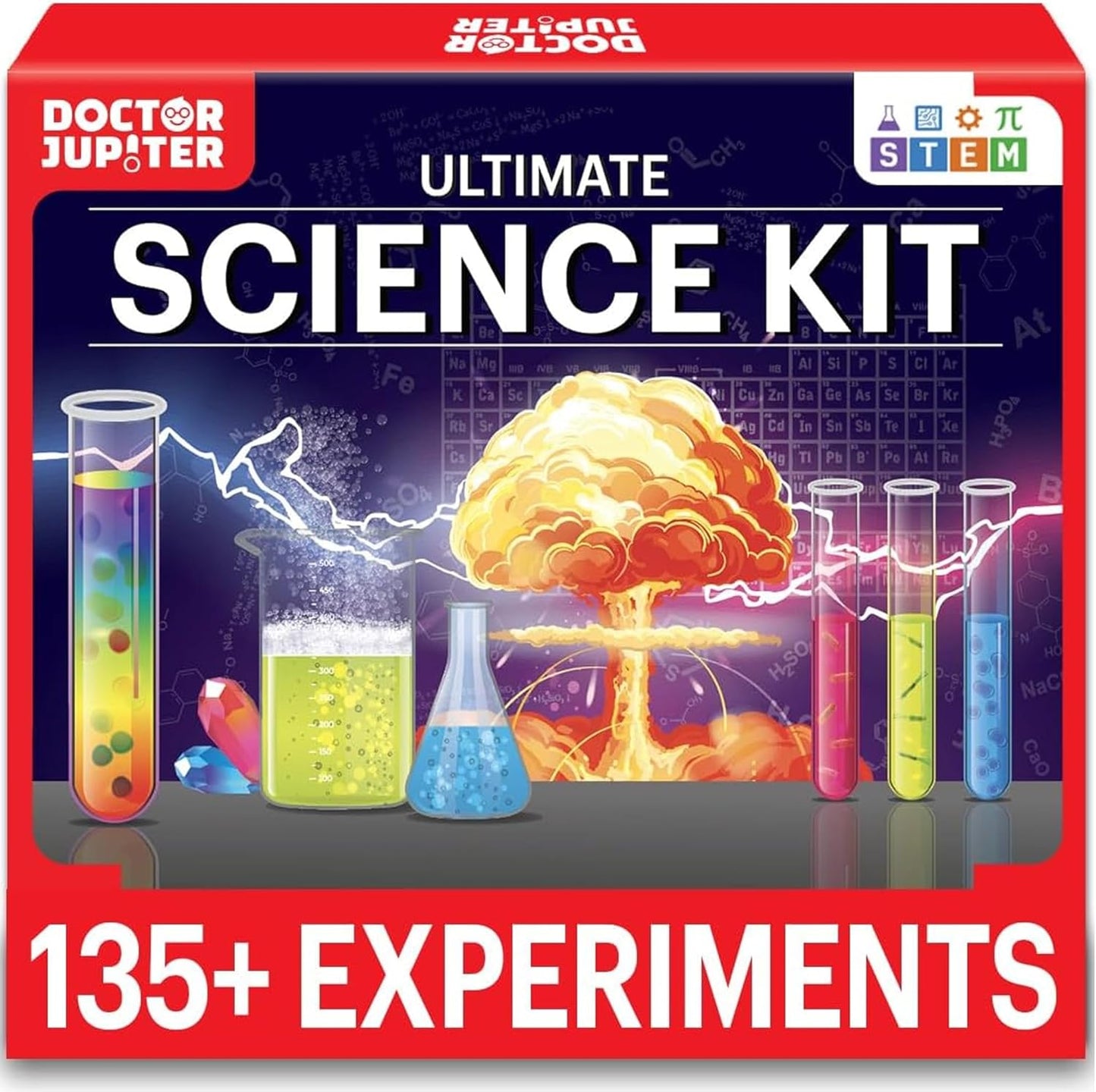 Ultimate STEM Kit | 135+ Experiments | Ages 8+ | Educational Gift