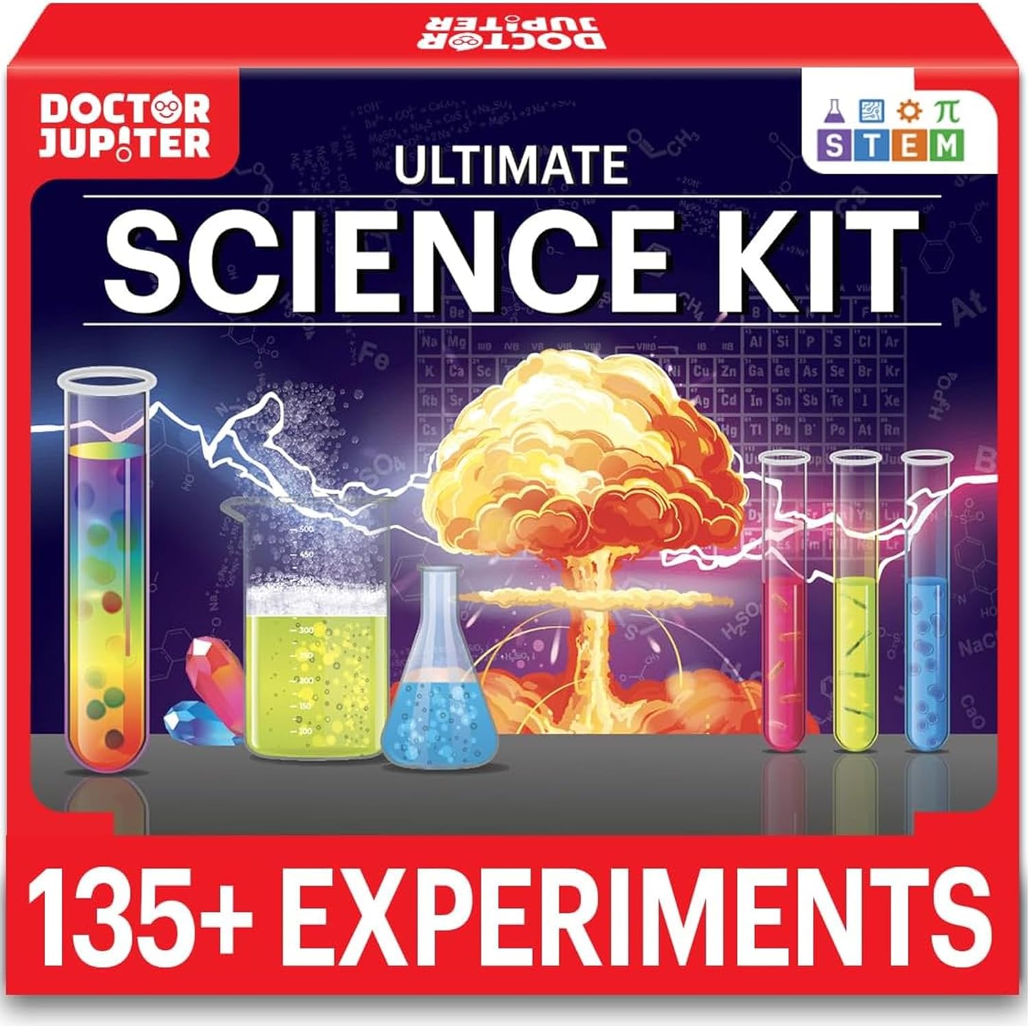 Ultimate STEM Kit | 135+ Experiments | Ages 8+ | Educational Gift