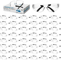Safety Glasses Clear for Men Women ANSI Z87.1 - Bulk Protective