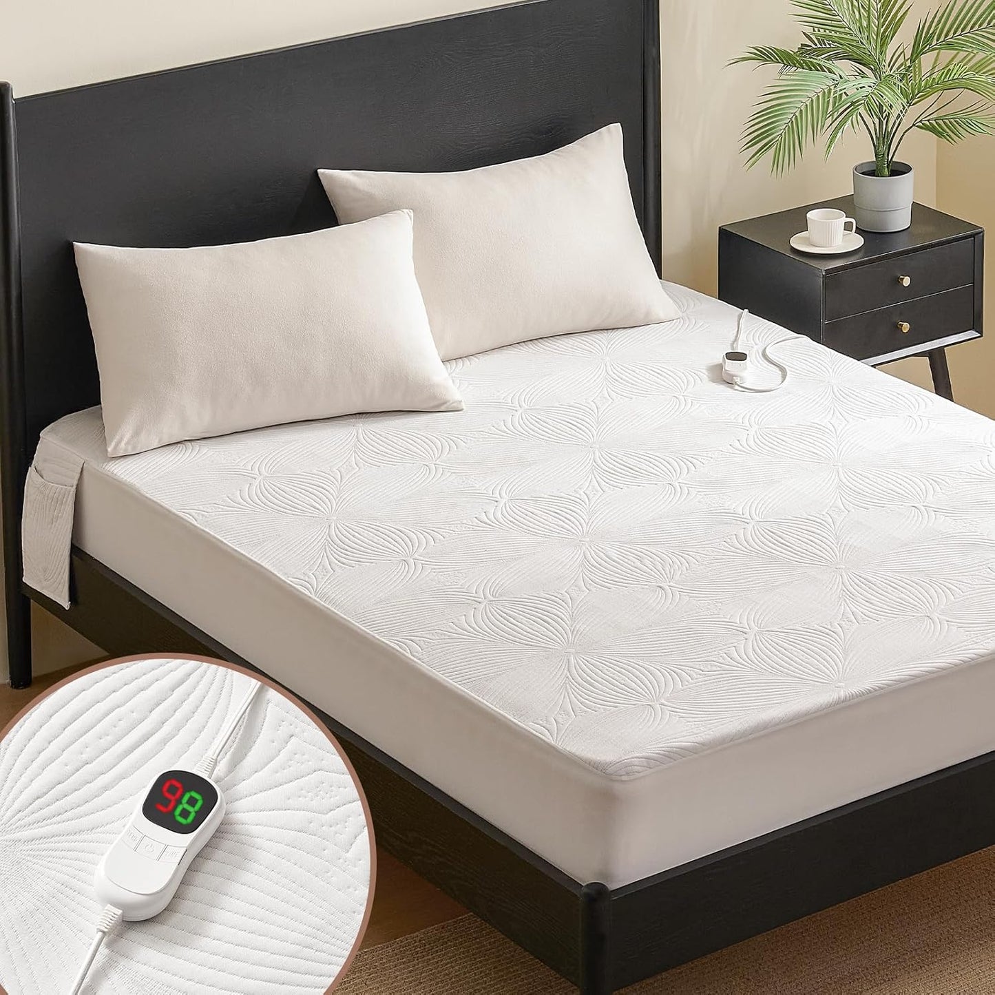 Homemate Heated Mattress Pad Full Size - Comfort and Safety