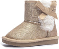Sparkly Winter Snow Boots for Toddler Girls for Warmth and Style