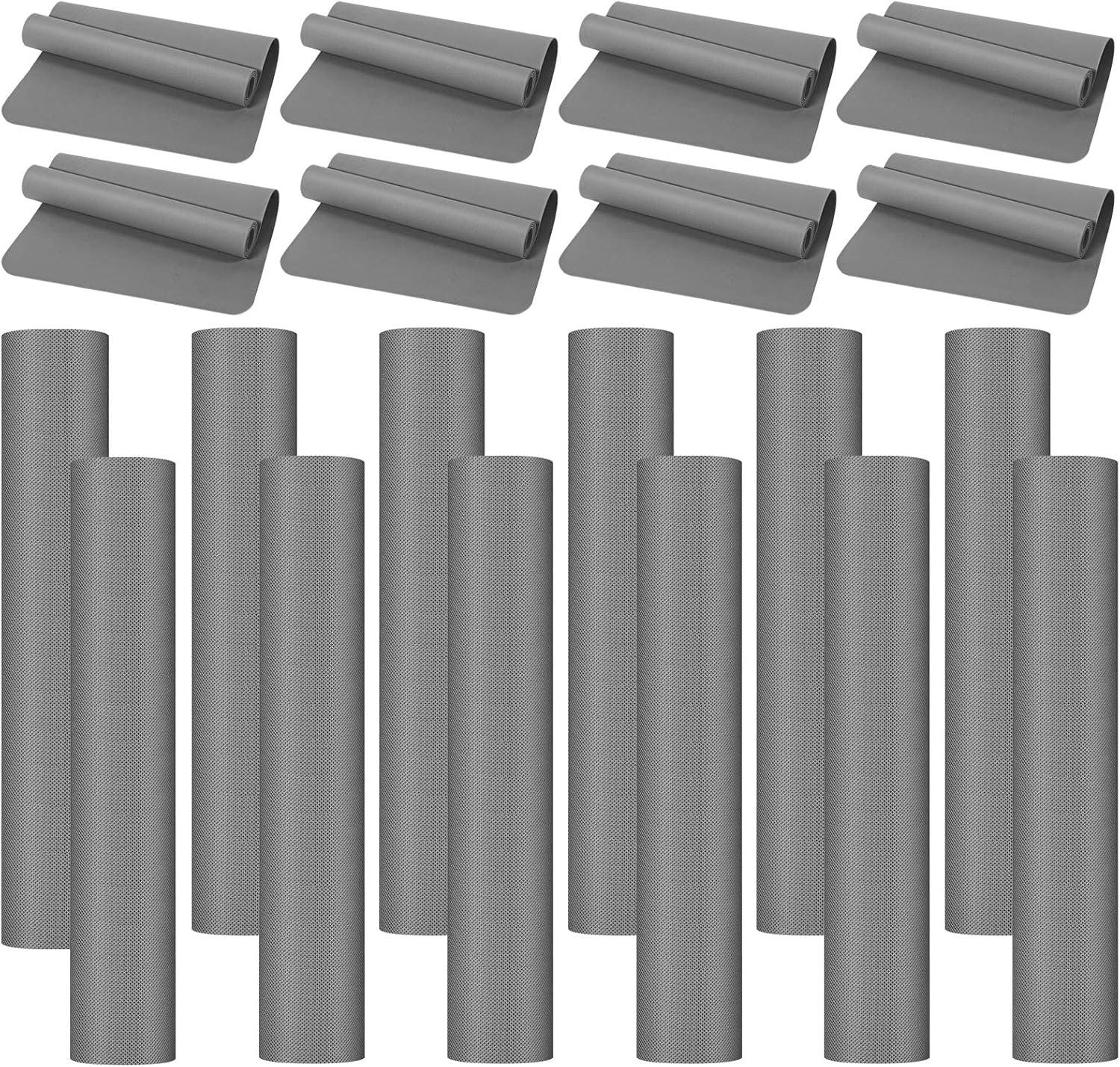 Non-Slip 4mm Yoga Mats Bundle - Bulk Pack by LEIFIDE