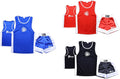 Kids Boxing Set TOP & Shorts 2 PCS Satin Set for 5-12 Years