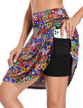 KORALHY Women's 20 in Knee Length Skort - High Rise Comfort