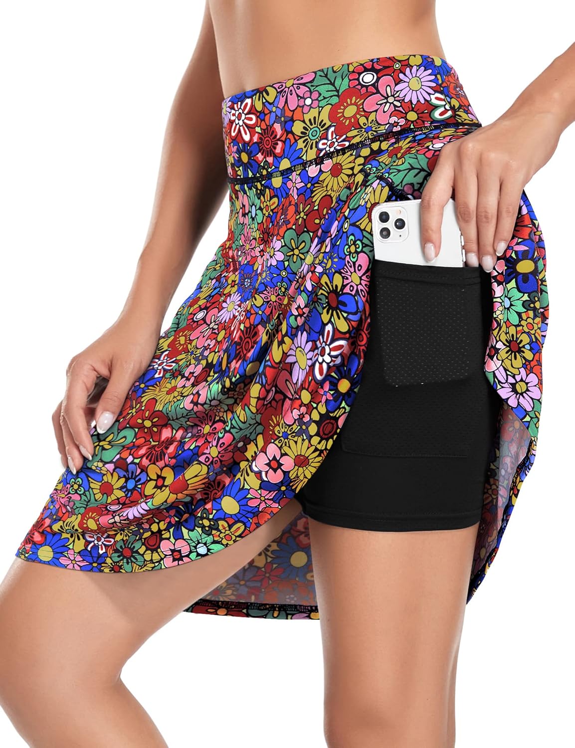 Knee Length Skorts for Women - Perfect for Tennis and Golf