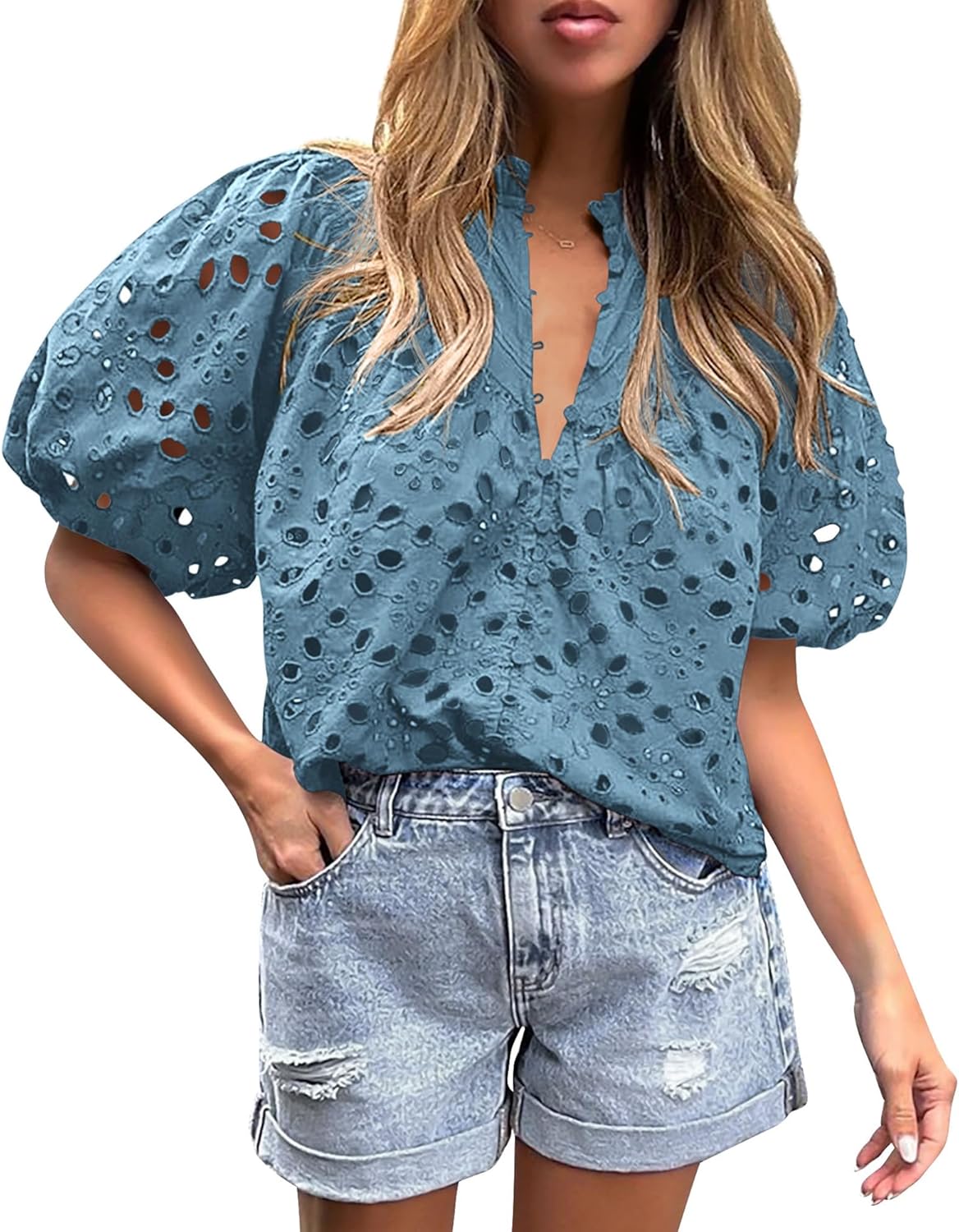 PRETTYGARDEN Women's Summer Tops for Dressy Casual Style