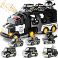 7-in-1 EPPO Police Car Toy Set - Lights & Sounds Fun!