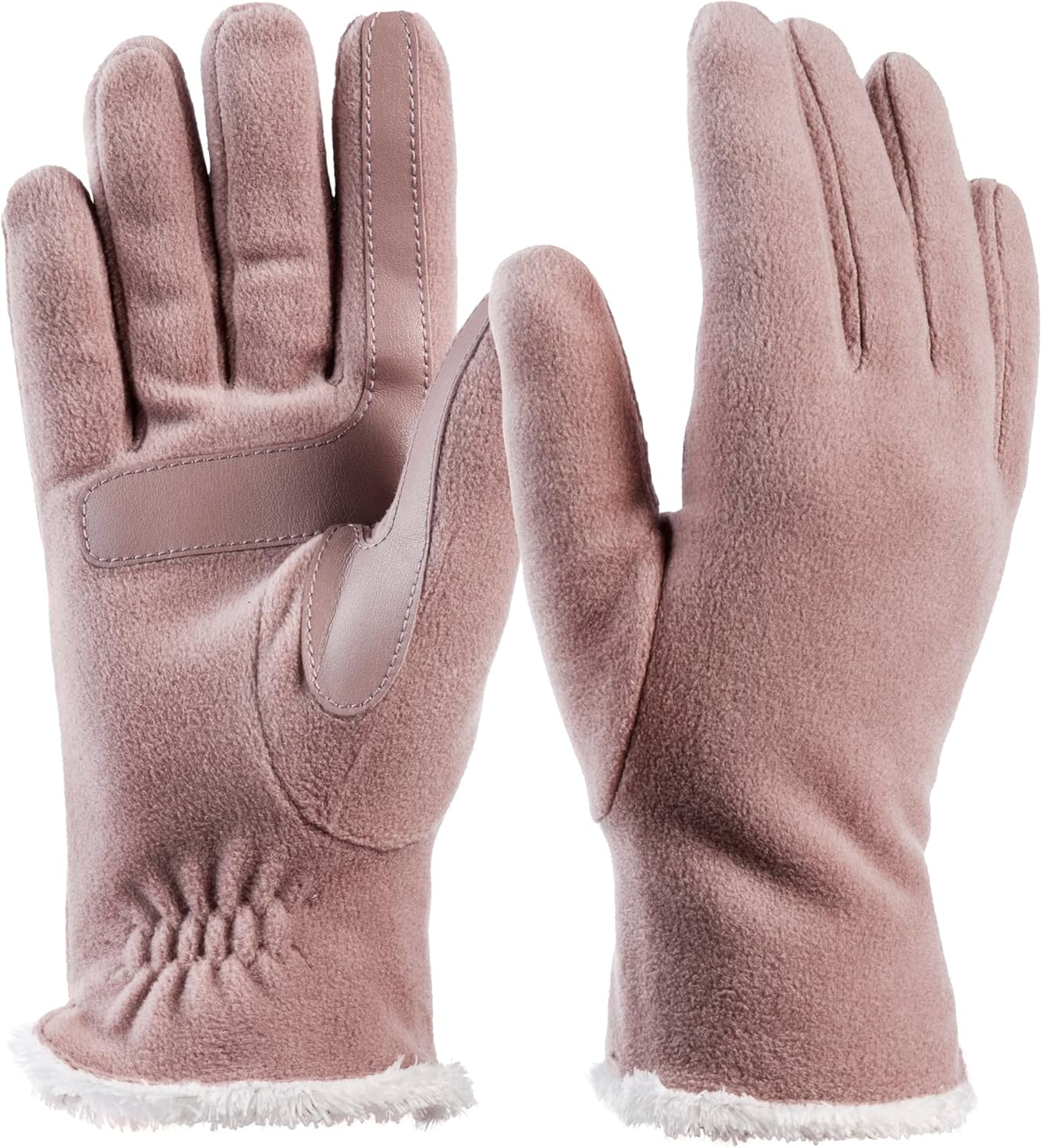 isotoner Womens Stretch Fleece Gloves for Cold Weather Comfort