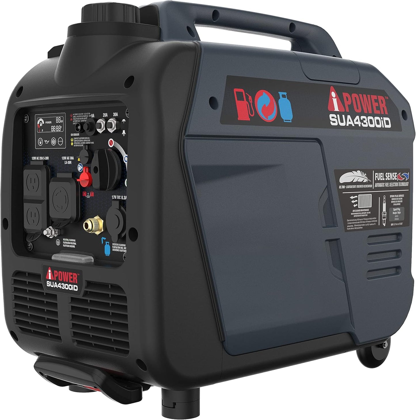 A-iPower 4300W Dual Fuel Generator: RV Ready