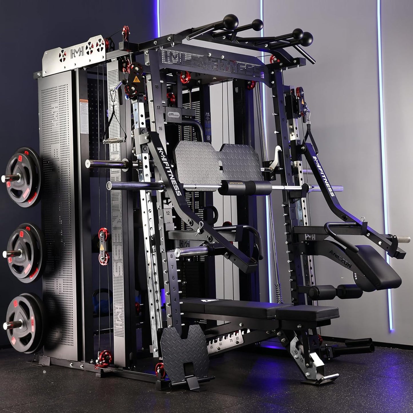 Ultimate All-in-One Smith Machine & Power Cage