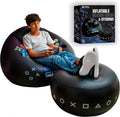Inflatable Gaming Chair for Kids & Teens - Galaxy Bean Bag Comfort