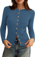 PRETTYGARDEN Womens 2025 Fall Cardigan Sweater (Style 22KK)
