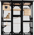 71.1 in Large Cat Catio Outdoor Enclosure - Walk-In Window Access