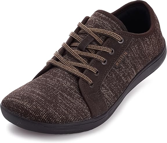 WHITIN Men's Wide Minimalist Barefoot Sneakers for Comfort