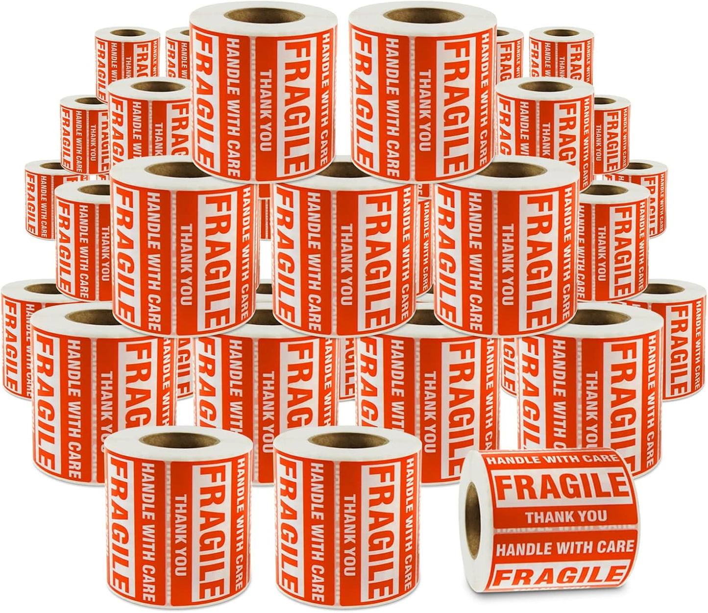 40000 Fragile Stickers for Safe Shipping and Handling Needs