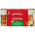 Community Coffee Decaf Tea Family Size - Crisp Iced Tea for Pitchers