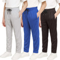 Boys Mesh Open Bottom Sweatpants 3 Pack - Breathable Activewear