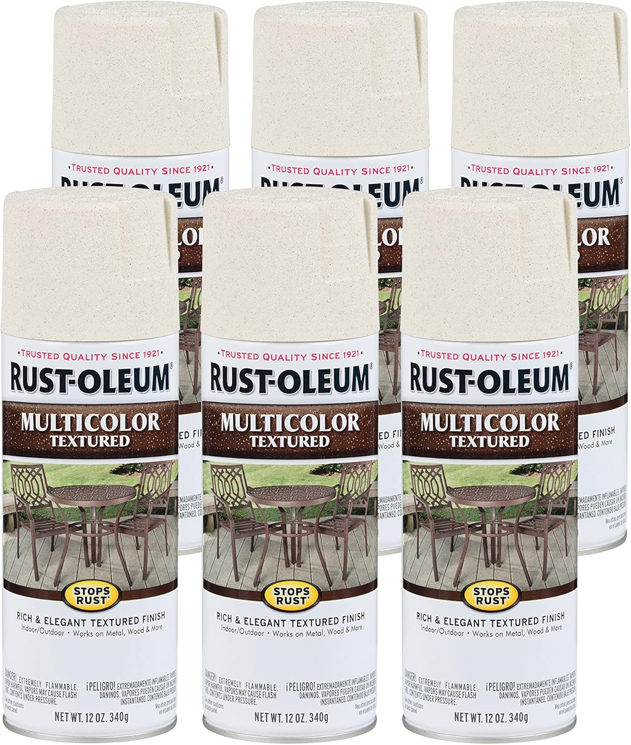 Rust-Oleum Stops Rust Multi-Color Textured Spray Paint
