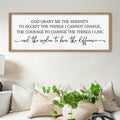 Bible Verse Wall Decor Serenity Prayer Inspirational Religious Art