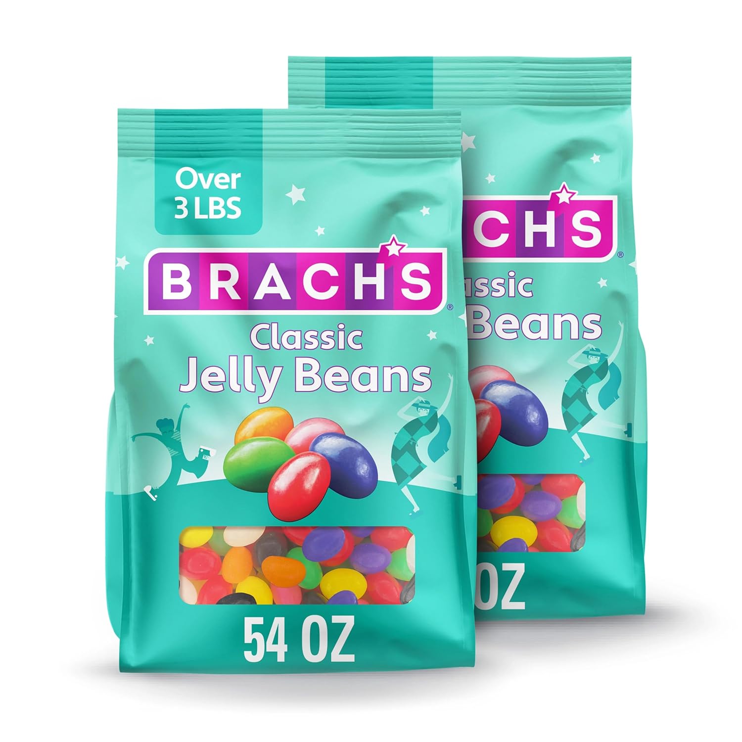 Brach's Classic Jelly Beans Bulk Bag for Sweet Treats Year-Round