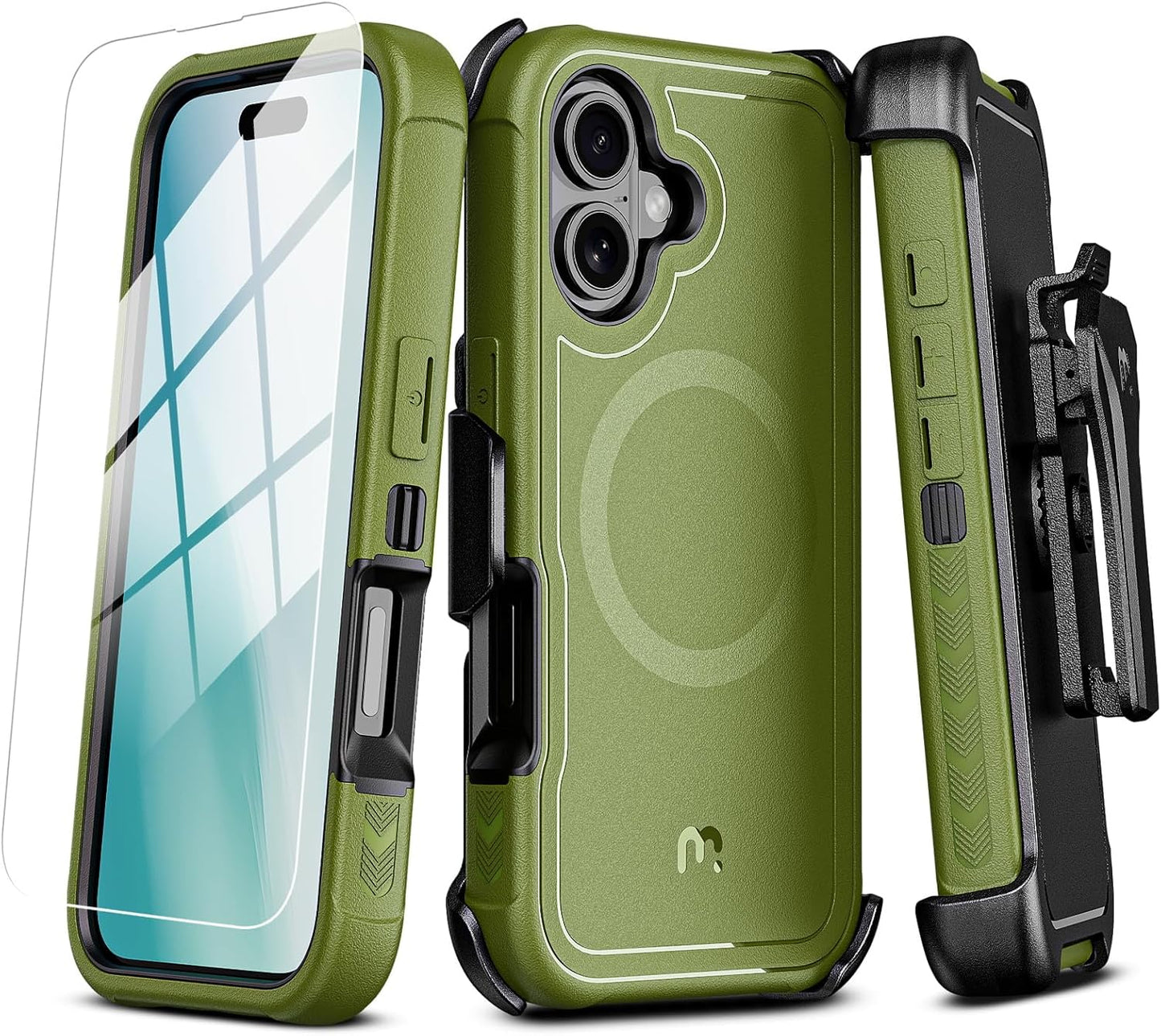 MYBAT PRO Maverick Series iPhone 16 Plus Case with Holster
