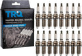TRQ Spark Plug Set 16 Piece Iridium Compatible with 98-08