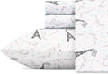 Je Taime Paris Microfiber Blue Queen Sheet Set - 4 Piece