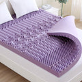 3.9 in 7-Zone Queen Mattress Topper - Cooling Gel Support