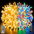 Ollny Christmas String Lights 66 ft Color Changing - Long, Dimmable