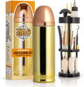 Deluxe Gun Cleaning Kit in Bullet-Shaped Case - Complete Kit