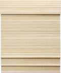 Cordless Bamboo Roman Shades - Privacy Roll Up Blinds 34ft x 60