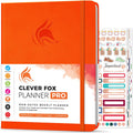 Weekly & Monthly Life Planner 8.5x11 Orange - Productivity