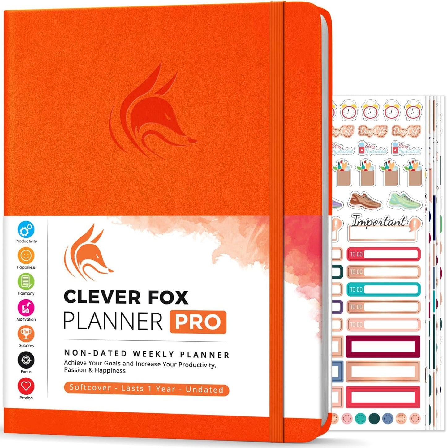 Clever Fox Planner PRO for Enhanced Productivity and Goal Setting