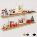 48 in Floating Shelves Set of 2 - Rustic Wall-Mounted Storage