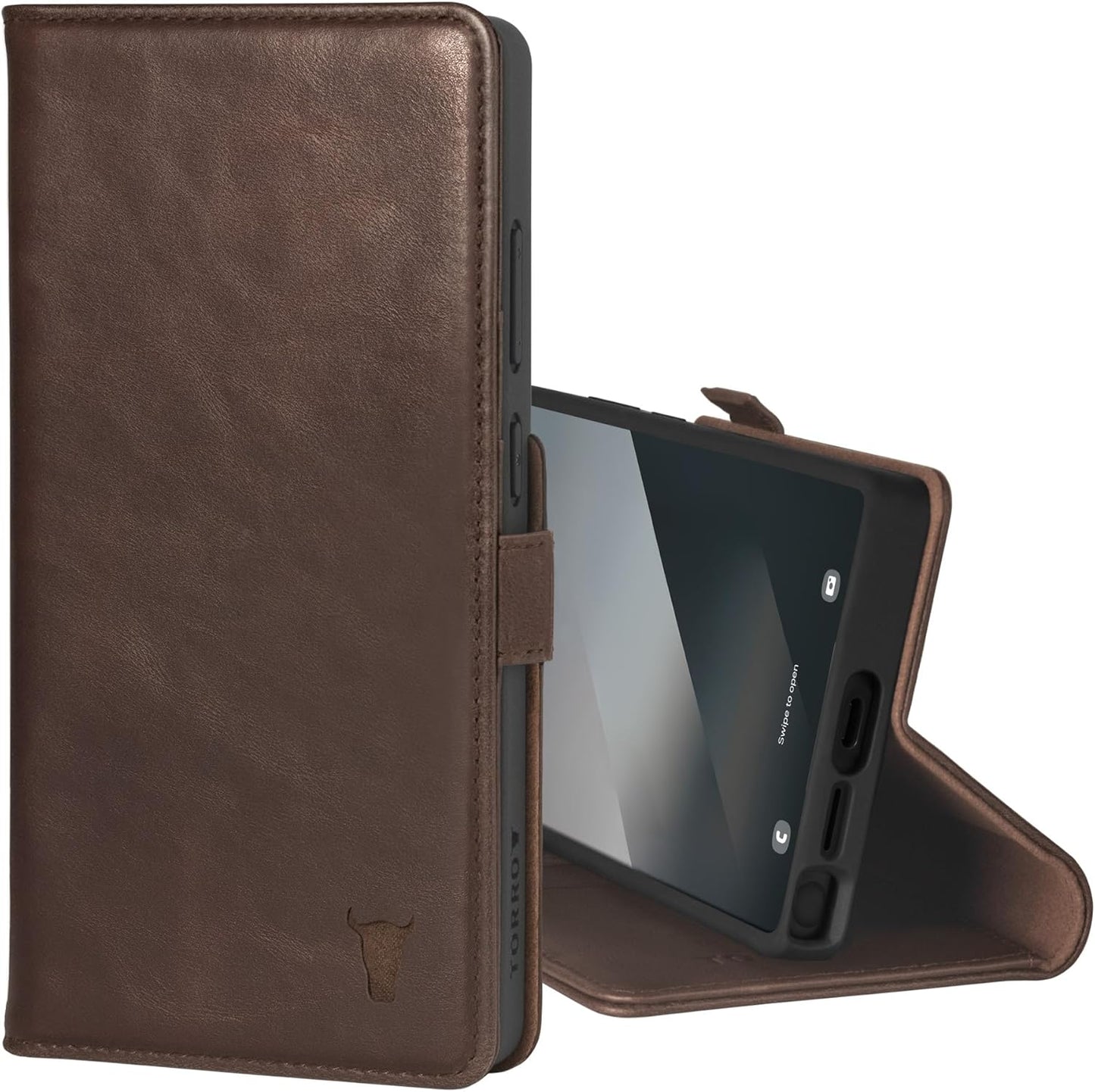 Premium Leather Wallet Case for Samsung Galaxy S25 Ultra 5G