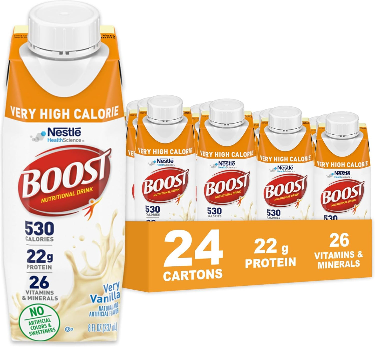 Boost Very High Calorie Nutritional Drink for Weight Gain Support