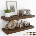 Rustic Floating Shelves for Wall - 31.5Inch Set of 2 for Home
